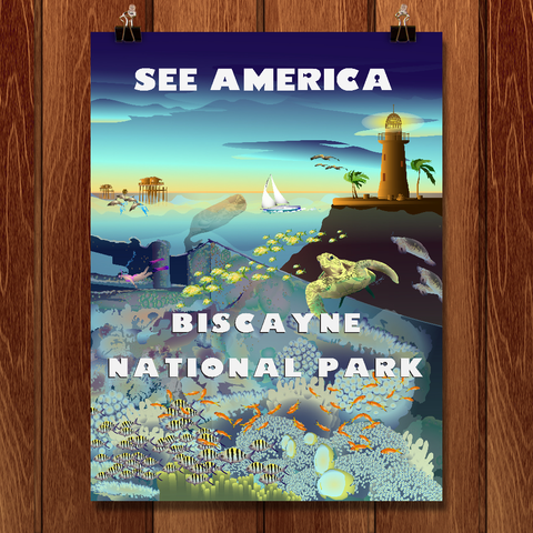 Biscayne Above and Below by Lyla Paakkanen for See America - 1